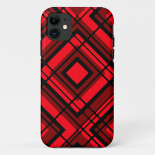 Red Plaid iPhone 11 Case