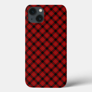 Red Plaid iPhone 13 Case