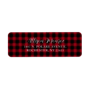 Red Plaid Checkered Pattern