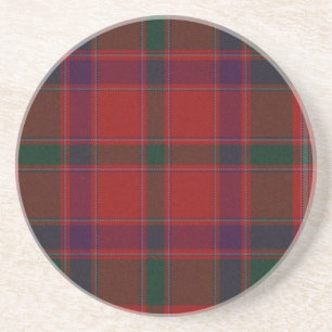 Red Plaid Coaster