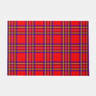 Red Plaid Doormat
