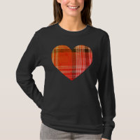Red Plaid Heart Amped 1974