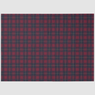 Red Plaid Holiday  Tissue Paper