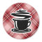 Red Plaid Hot Coffee