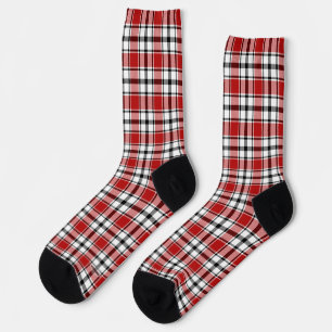 Red Plaid Socks HAMbWG