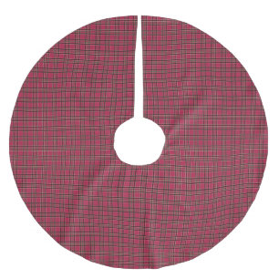 Red Plaid Tree Skirt