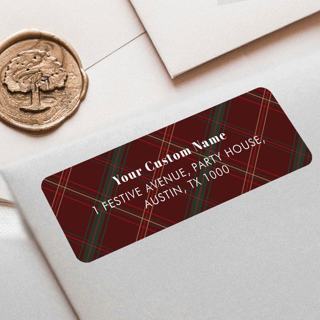 Red Plaid Vintage Heritage Timeless Christmas  (Creator Uploaded)