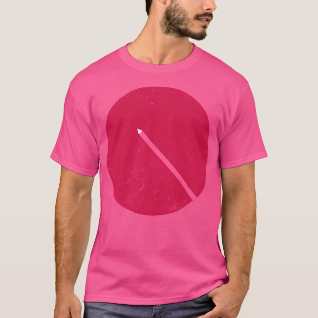 Red Planet Flights Active T-Shirt (Front)