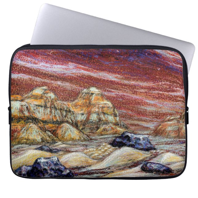 Red Planet Laptop Sleeve (Front)
