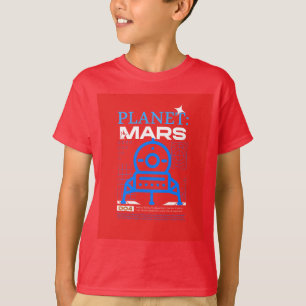 Red planet mars future T-Shirt
