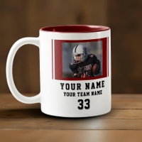 Red Player Name Number Team Photo