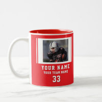 Red Player Name Number Team Photo