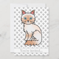 Red Point Tabby Birman/Ragdoll Cat Birthday Party