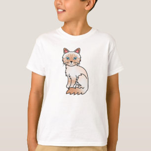 Red Point Tabby Birman / Ragdoll Cat T-Shirt