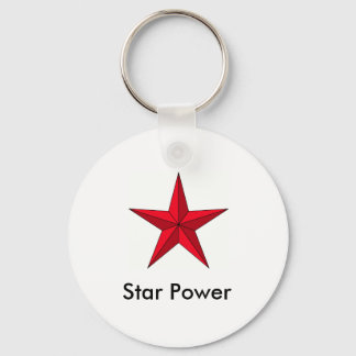 red-pointy-star[1], Star Power Key Ring