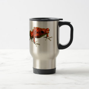 Red Poison Dart Frog Travel Mug