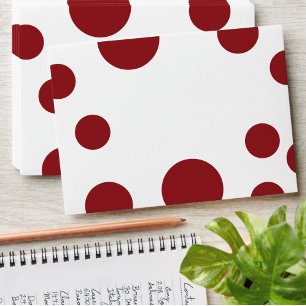 Red Polka Dot Envelope