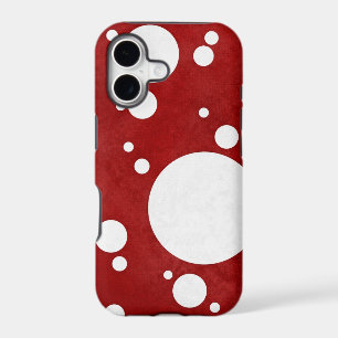 Red Polka Dot iPhone Case