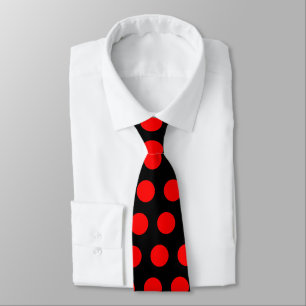 Red Polka Dot Tie