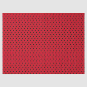 Red Polka Dot Tissue Paper