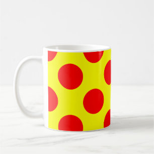 Red Polka Dots  Coffee Mug