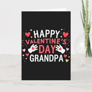 Red Polka Dots Grandpa Card