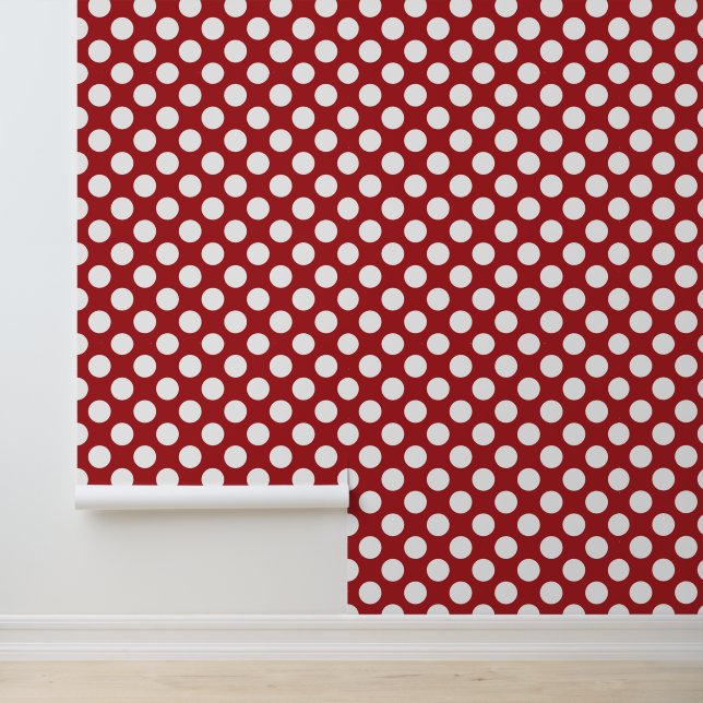 Red Polka Dots, Polka Dot Pattern, Dots, Dotted Wallpaper (Application)