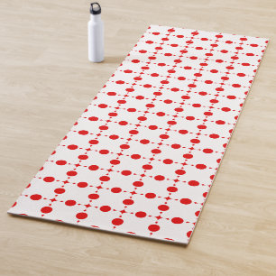 Red Polka Dots, Polka Dot Pattern, Dots, Dotted Yoga Mat
