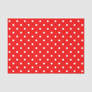 Red Polka Dots Tissue Paper