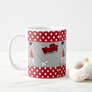 Red Polkadot Mug