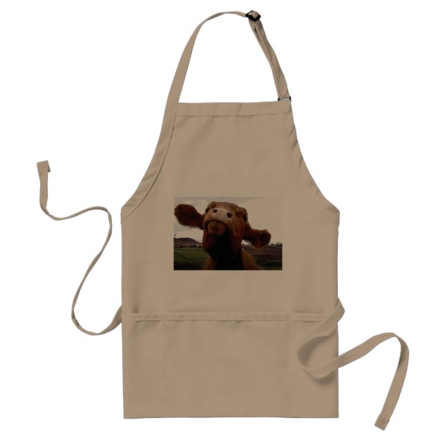 Red Poll cow Apron (Front)