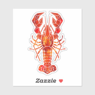 Red polygonal lobster