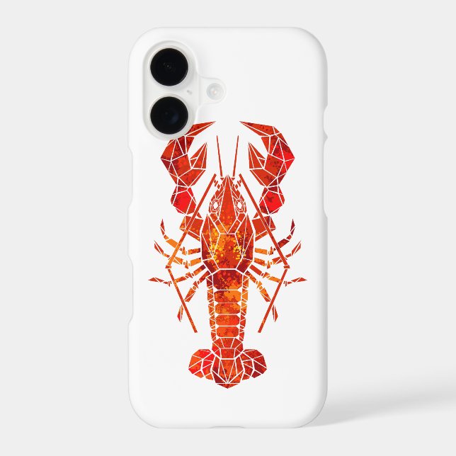 Red polygonal lobster (Back)