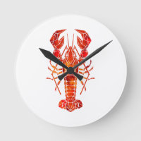 Red polygonal lobster