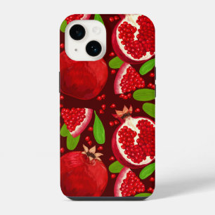 Red Pomegranate Fruit iPhone 14 Case-Mate Case