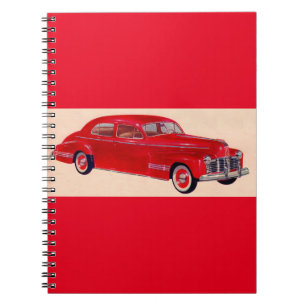 red Pontiac Torpedo Notebook
