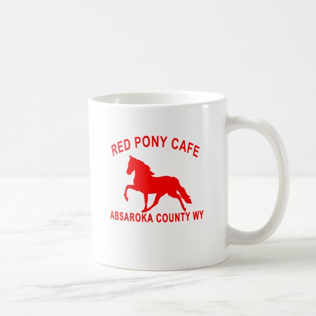 RED PONY CAFE.png Coffee Mug (Right)