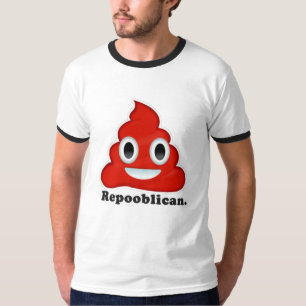 Red Poo Repooblican - T-Shirt