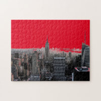 Red Pop Art New York City Manhattan