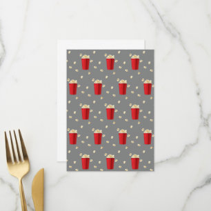 Red Popcorn Buckets Movie Snack Television Film Menu