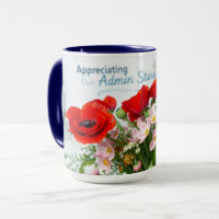 Red Poppies Admin Appreciation Floral Art