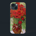 Red Poppies and Daisies by Vincent van Gogh Case-Mate iPhone Case<br><div class="desc">Still Life: Red Poppies and Daisies by Vincent van Gogh is a vintage fine art post impressionism still life floral painting. A beautiful bouquet of red poppy flowers and white daisy flowers fresh from the garden in a decorative vase. About the artist: Vincent Willem van Gogh (1853 -1890) was one...</div>