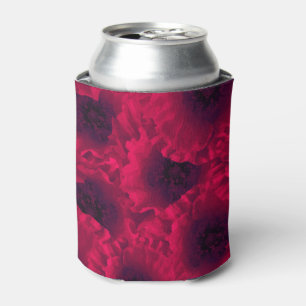 Red poppies can cooler