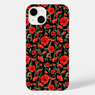 Red Poppies Case-Mate iPhone 14 Case