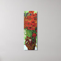 Red Poppies & Daisies (F280) Van Gogh Fine Art