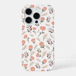Red Poppies Floral Phone Case