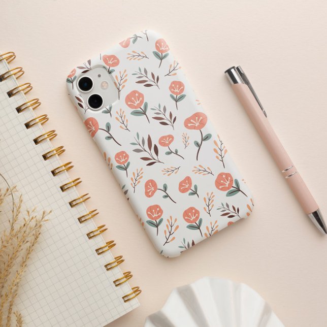 Red Poppies Floral Phone Case (Creator Uploaded)