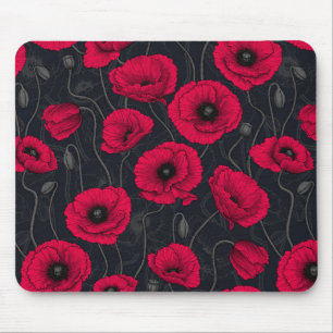 Red Poppies Mouse Mat