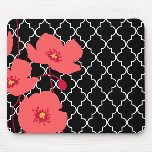 Red Poppies...mousepad Mouse Mat (Front)