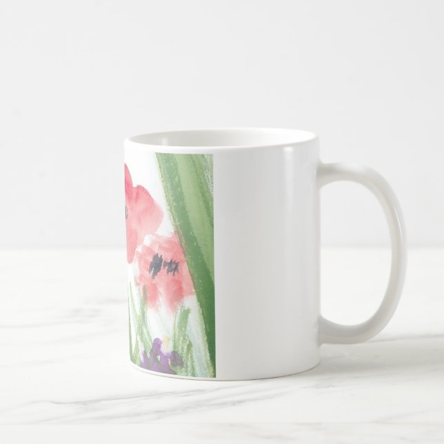 Red Poppies Mug (Right)